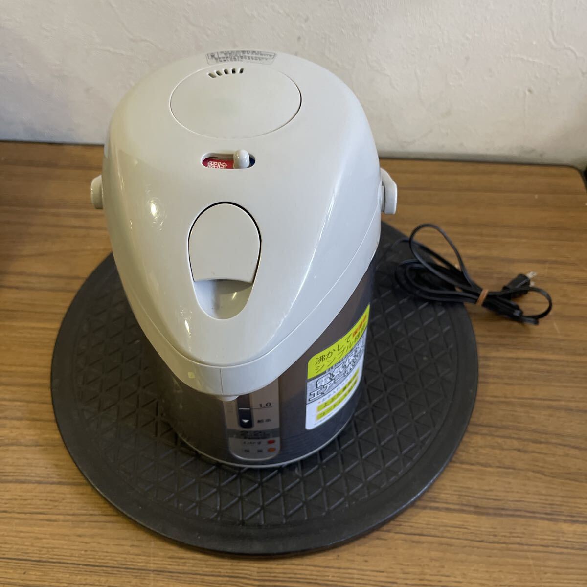 12E 電気ポット ピーコック2.2L *通電確認済み*