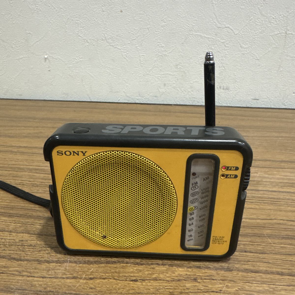 23B SONY ソニー ICF-S73 FM/AMラジオ 