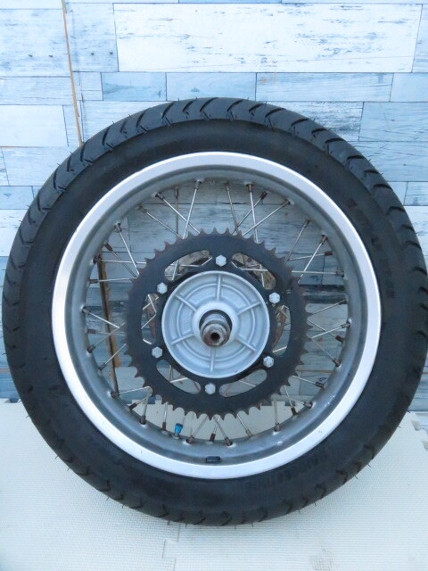 ◆中古◆BMW　F650GS　WB101　純正リアホイール　3.00*17　Assy　動作確認済