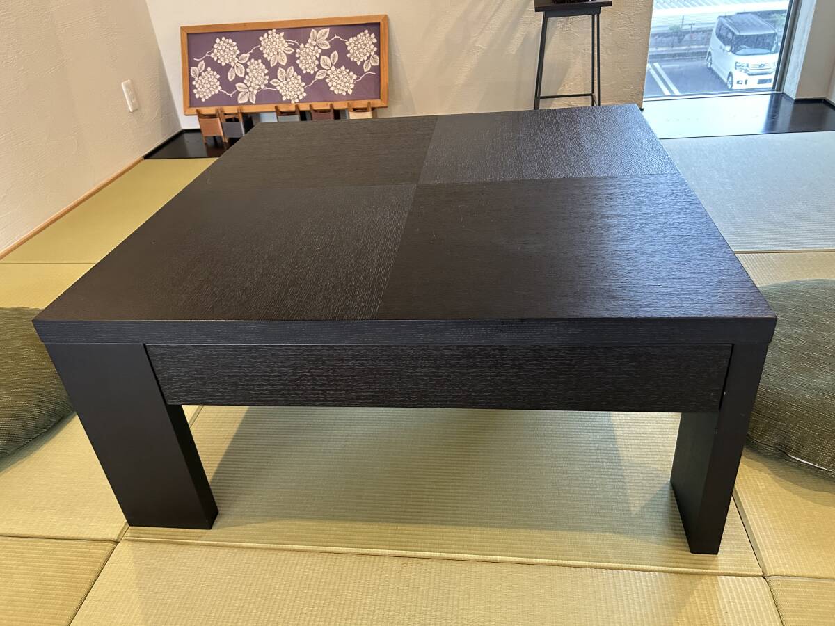 モデルハウス展示品　アクタス／ACTUS｜ハイツ／HEITZ｜リビングテーブル／ローテーブル/センターテーブル モダン　ブラック系