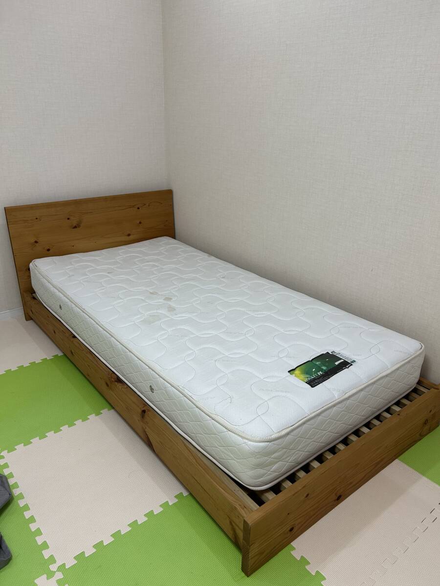 ショールーム展示品　広松木工　シングルベット　天然木　　アスリープ/POCKET PX　アクタス