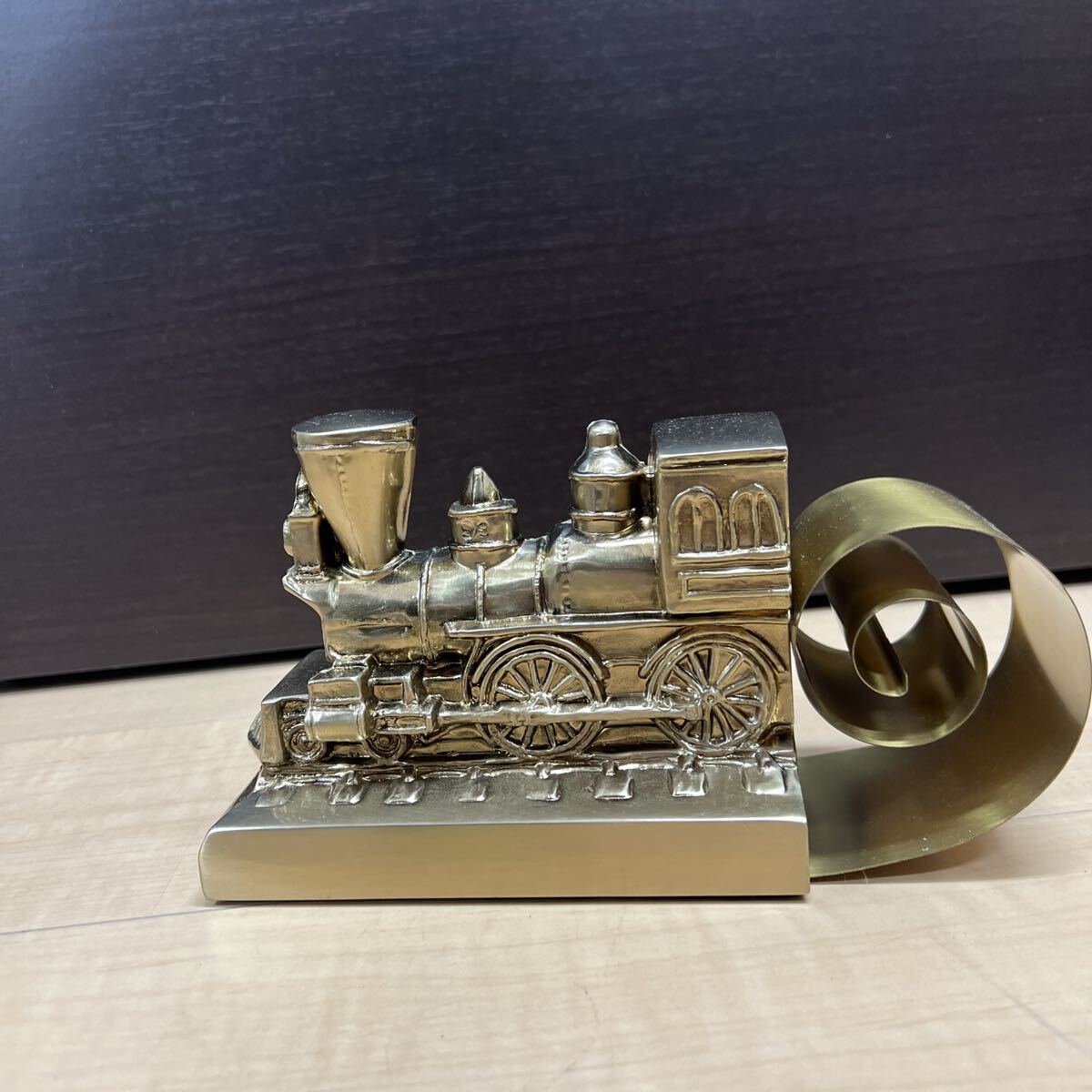 PM CRAFTSMAN アメリカ製 真鍮 機関車 SL 置物 アンティーク 国鉄 コレクション 