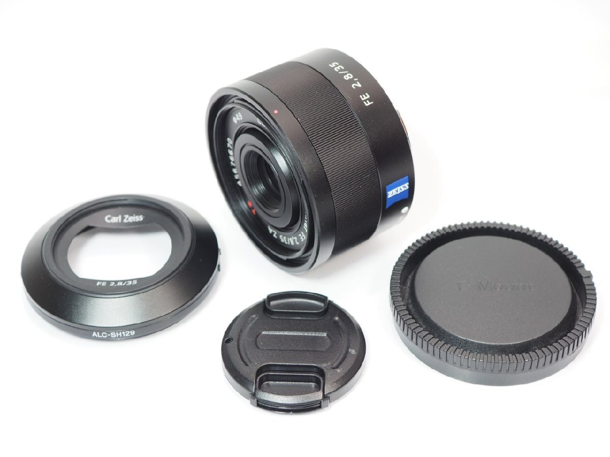 SONY Carl Zeiss Sonnar FE 35mm F2.8 ZA OSS SEL18135 Eマウント レンズ SEL35F28Z ソニー［管SO8155