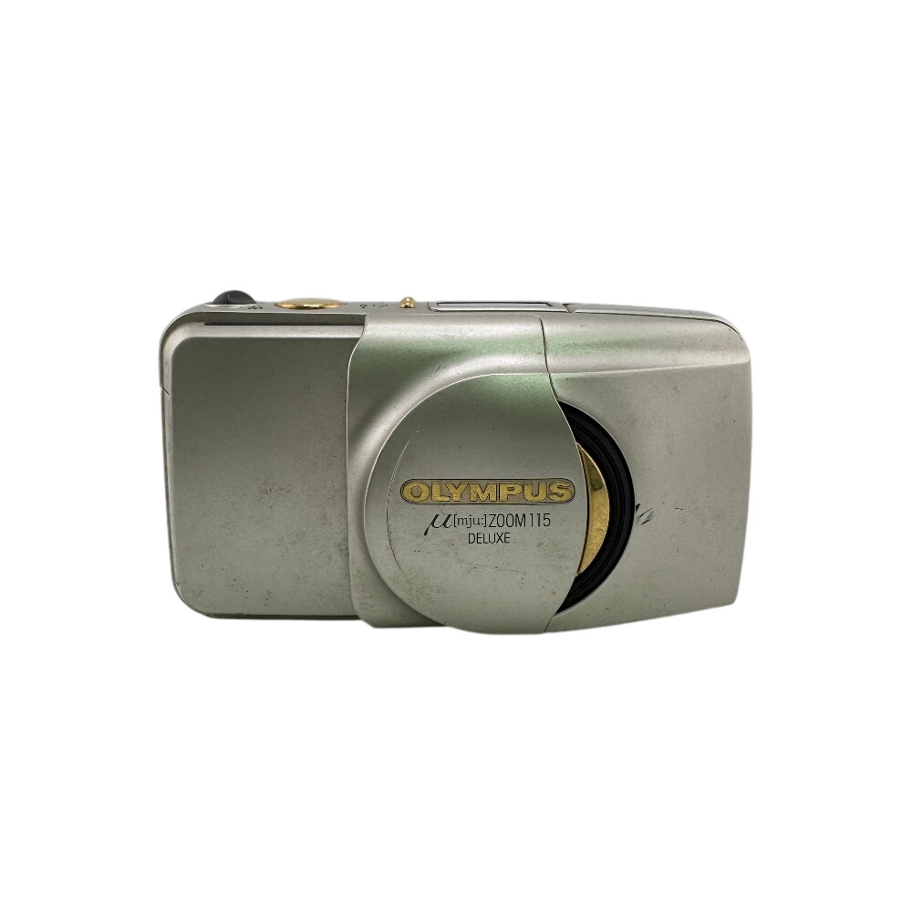 LOUIS VUITTON ルイヴィトン μ (mju) Zoom 115 DELUX コンパクトフィルムカメラ プラスチック フィルムカメラ シルバー ユニセックス