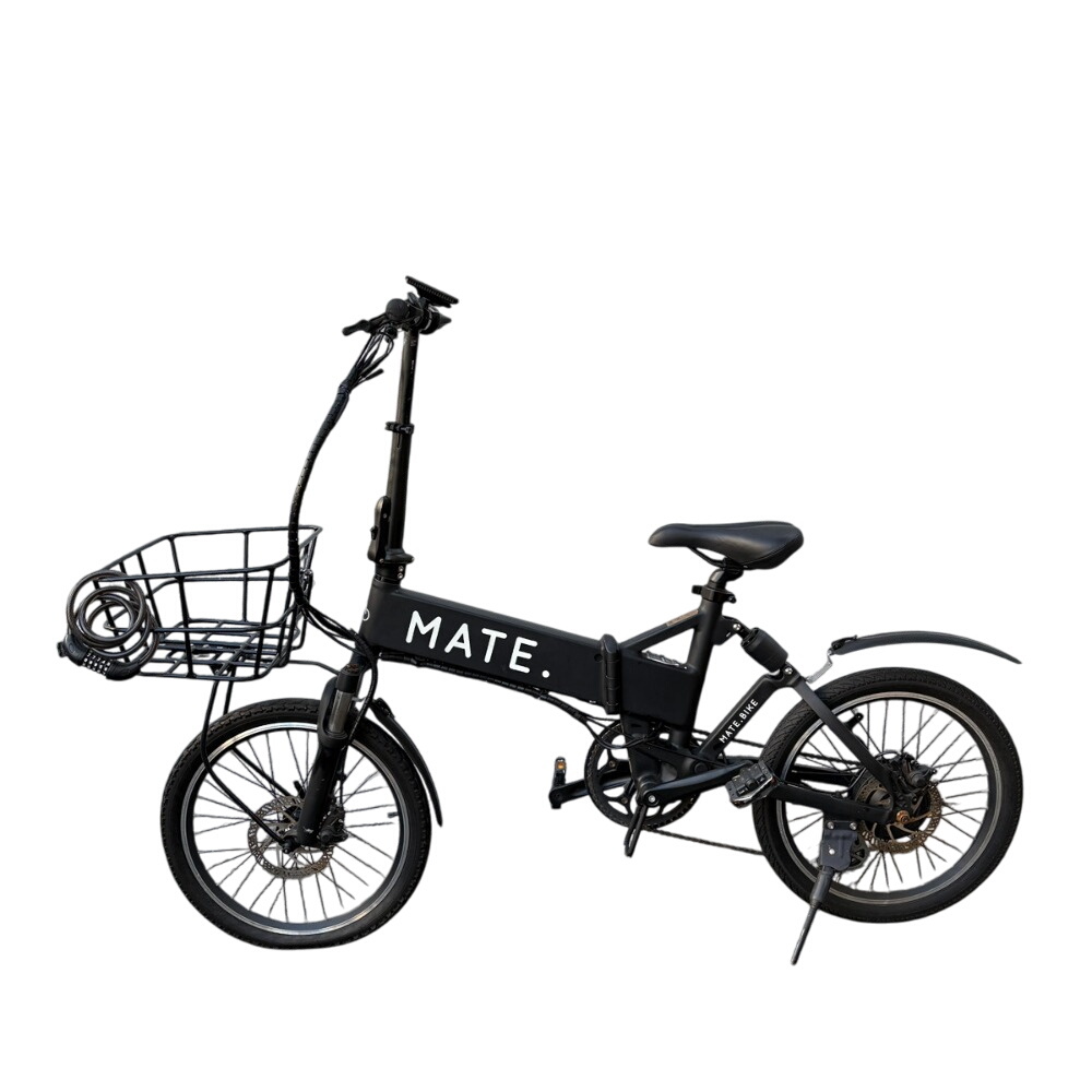 MATE.BIKE メイトバイク MATE City 250W-JP 電動アシスト自転車 変速ギア ブラック