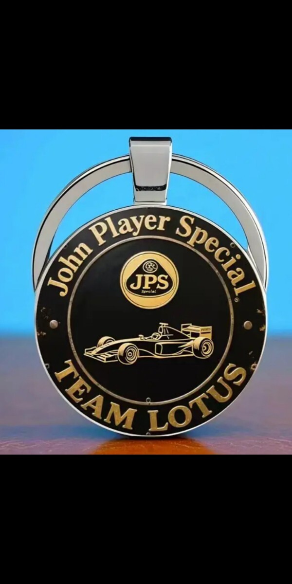 ロータス lotus キーホルダー キーリング team lotus JPS