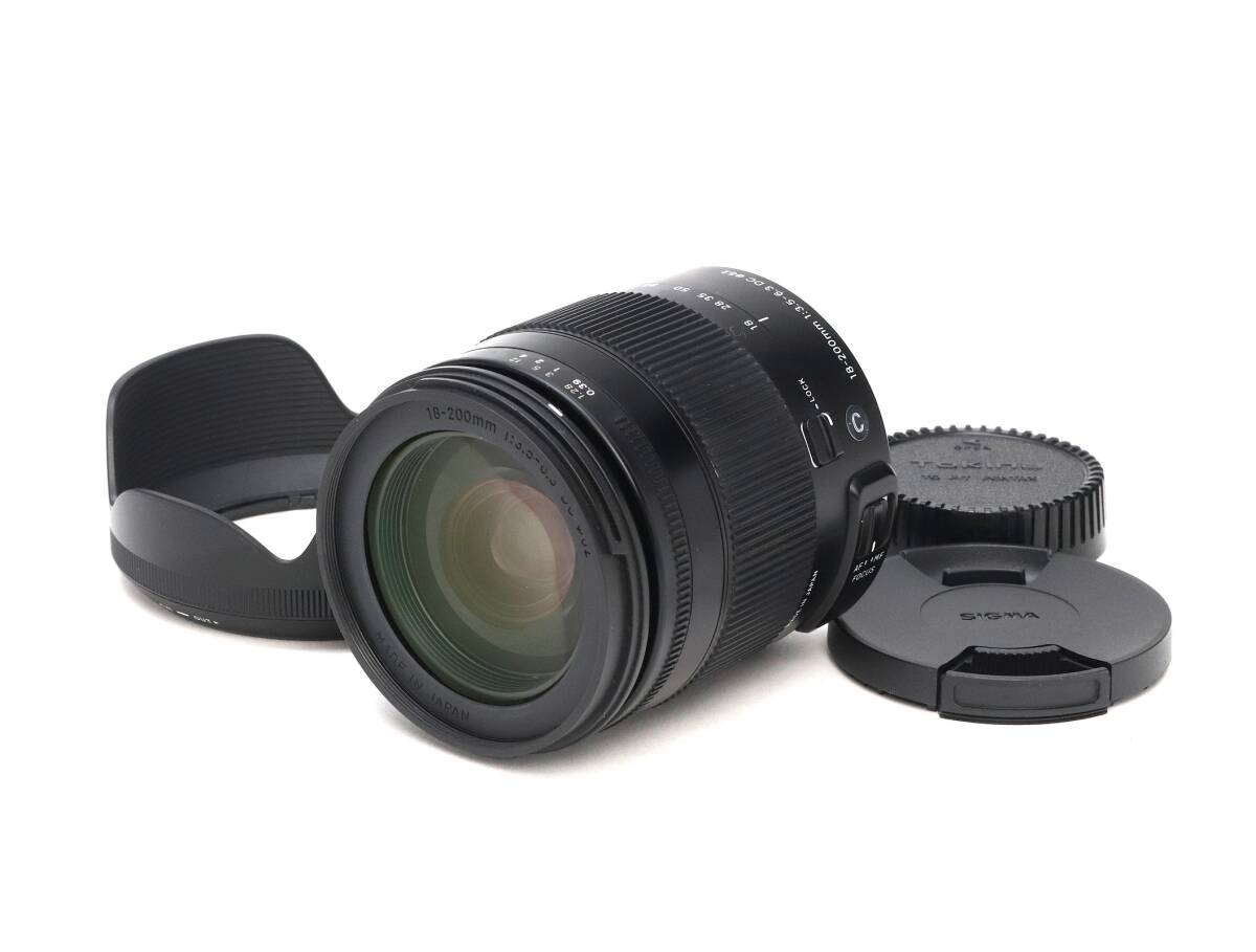 B (良品) SIGMA シグマ 18-200mm F3.5-6.3 DC Contemporary PENTAX用 初期不良返品対応 22-11