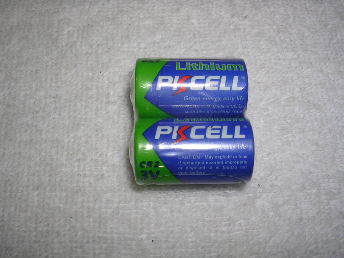 ☆　PISCELL製 CR2　リチウム電池 未開封　２本２セット　☆