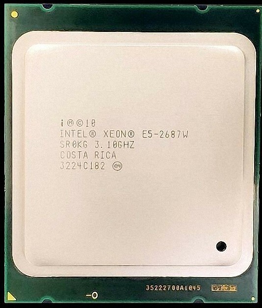 Intel Xeon E5-2687W SR0KG SR0GX 8C 3.1GHz 20MB 150W LGA 2011