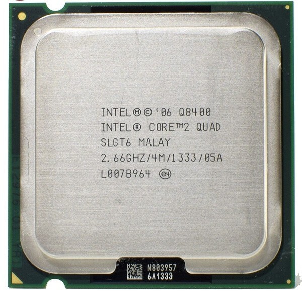 Intel Core 2 Quad Q8400 SLGT6 4C 2.66GHz 2MB 95W LGA775 AT80580PJ0674ML