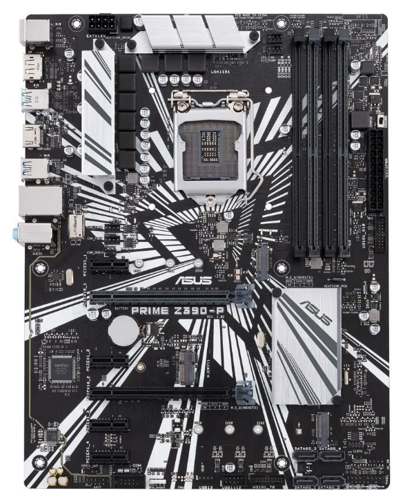 ASUS PRIME Z390-P LGA 1151 300 Series Intel Z390 SATA 6Gb/s ATX Intel Motherboard