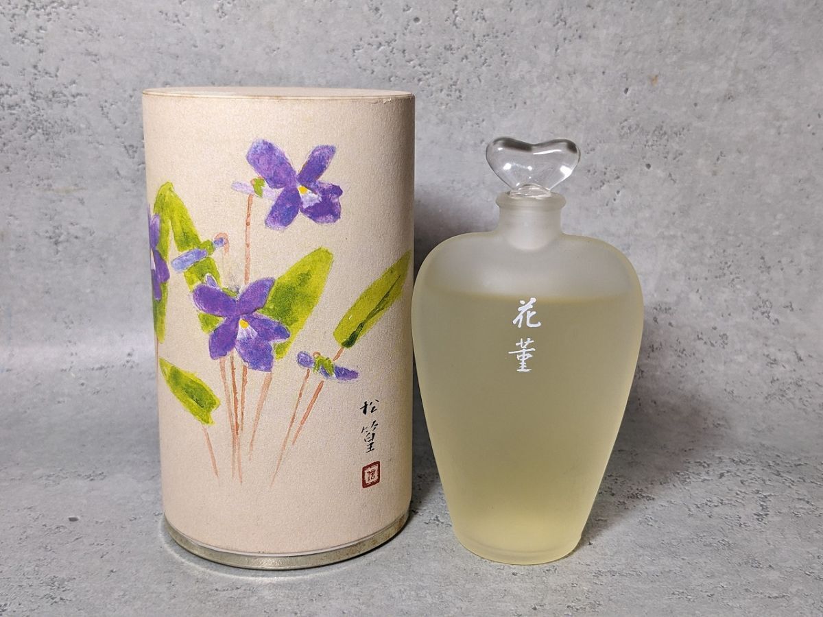 O018 資生堂 1989年度 花椿会感謝品 特製フレグランス 花菫 オードパルファム EDP 香水 50ml/60