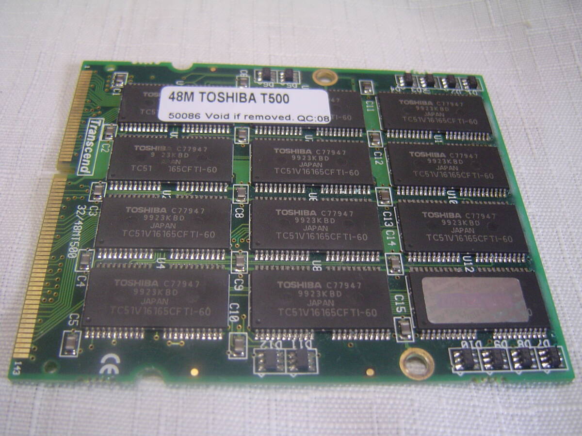 Transend 48M　TOSHIBA　T500　ジャンク 7