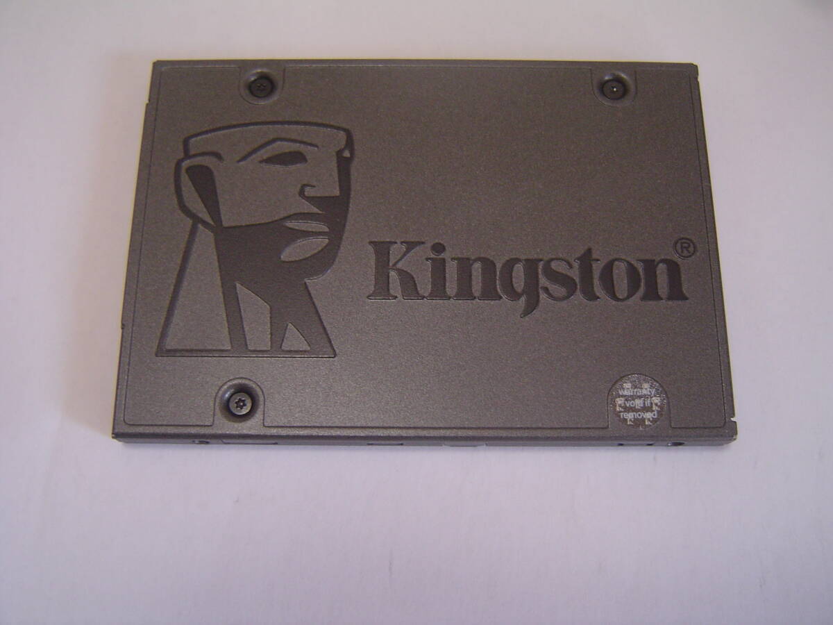 Kingston 2.5インチSSD120GB SA400S37/120　使用時間短い　75