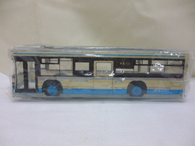 【M46263】未開封 阪急バス型 ペンケース 筆箱 小物入れ ビニール製 文房具