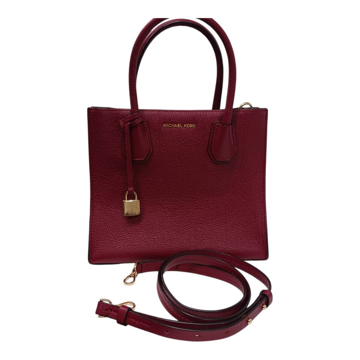 MICHAEL KORS マイケルコース 2WAY ショルダーバッグ ハンドバッグ レッド 赤色