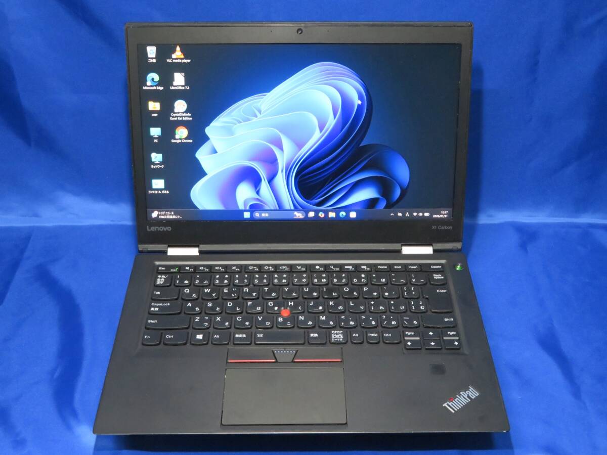 153A ● Lenovo X1 Carbon 4th ● Core i7 6600U 2.6GHz/動作品