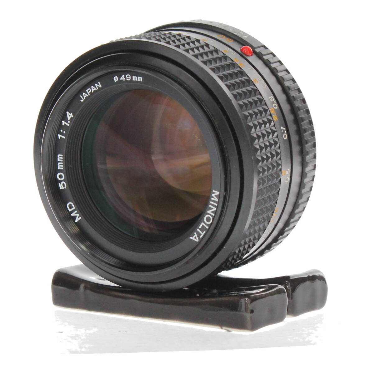 【返品保証】 ミノルタ Minolta MD 50mm F1.4 レンズ e6870