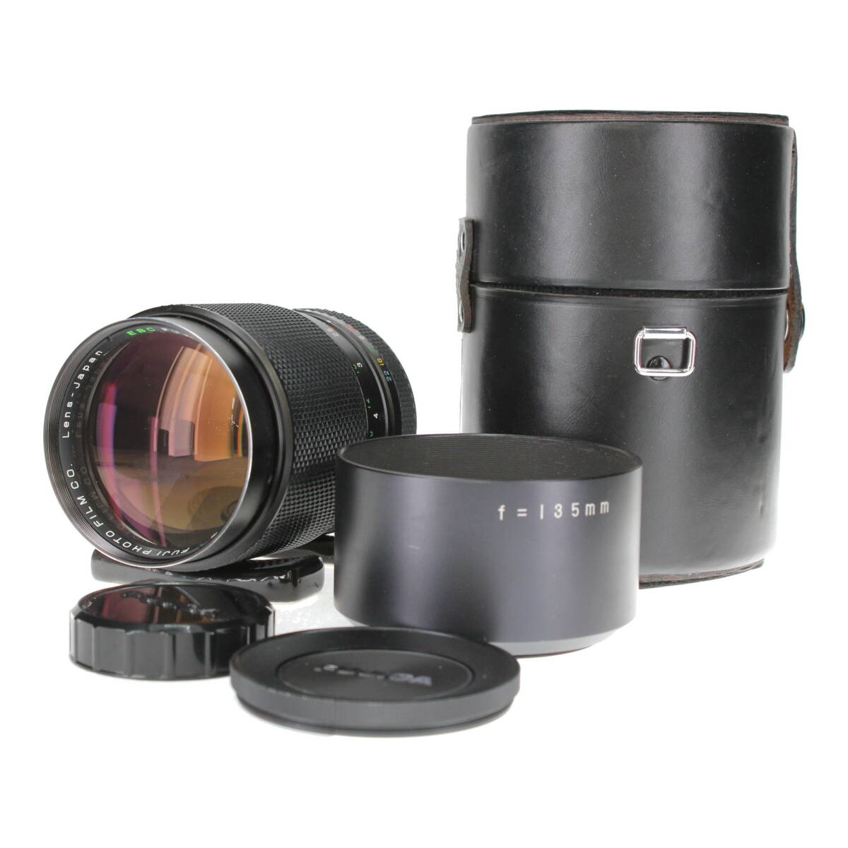 【返品保証】 富士フィルム Fujifilm EBC Fujinon T 135mm F2.5 M42マウントレンズ e7028