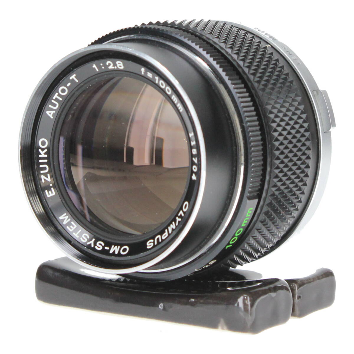 【返品保証】 オリンパス Olympus OM-SYSTEM E.ZUIKO AUTO-T 100mm F2.8 レンズ e7055