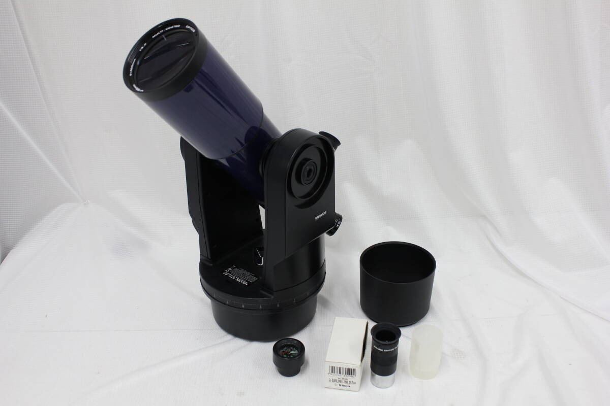【返品保証】 Meade ETX-80 Telescope D=80mm F=400mm F5 + Super Plossl 9.7mm + 26mm テレスコープ e6139