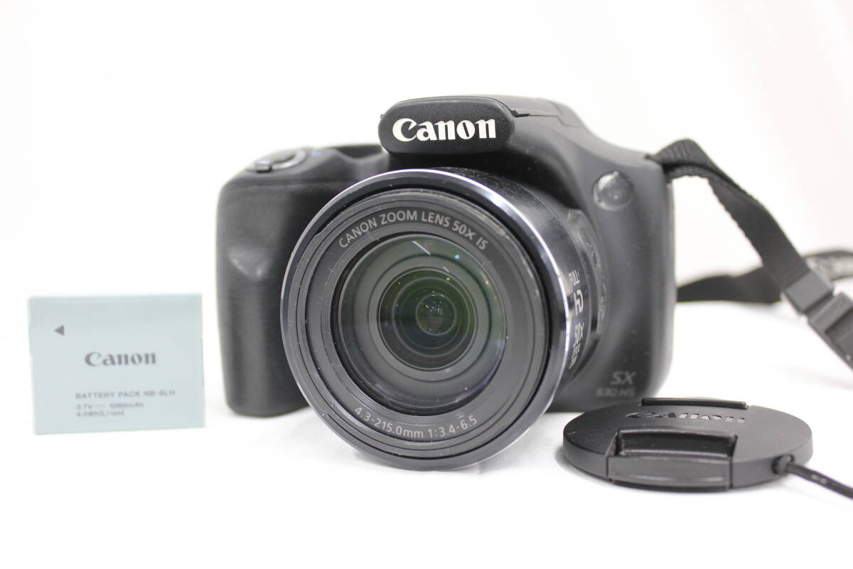 【返品保証】 キャノン Canon PowerShot SX530 HS 50x コンパクトデジタルカメラ e6577