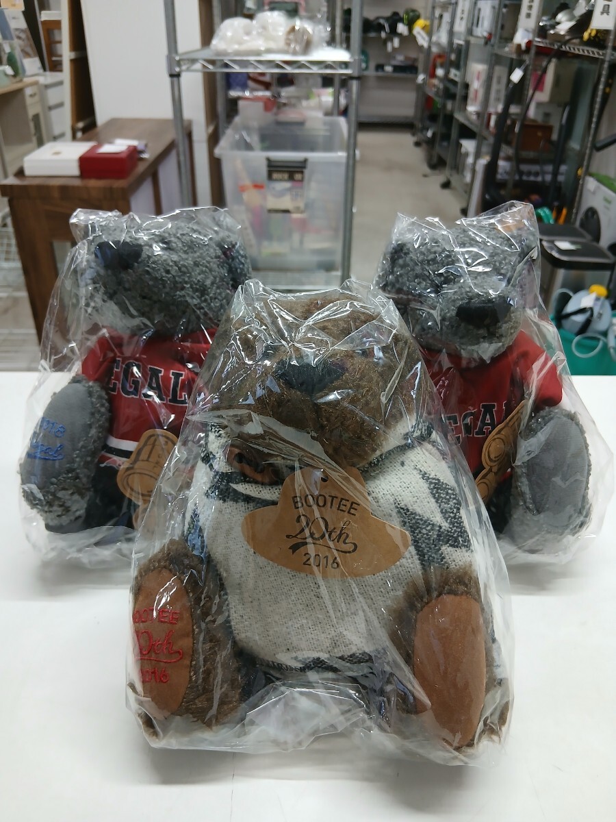 2602-0947 REGAL リーガル テディベア BOOTEE くま ぬいぐるみ クマ 未使用品 ヤ60