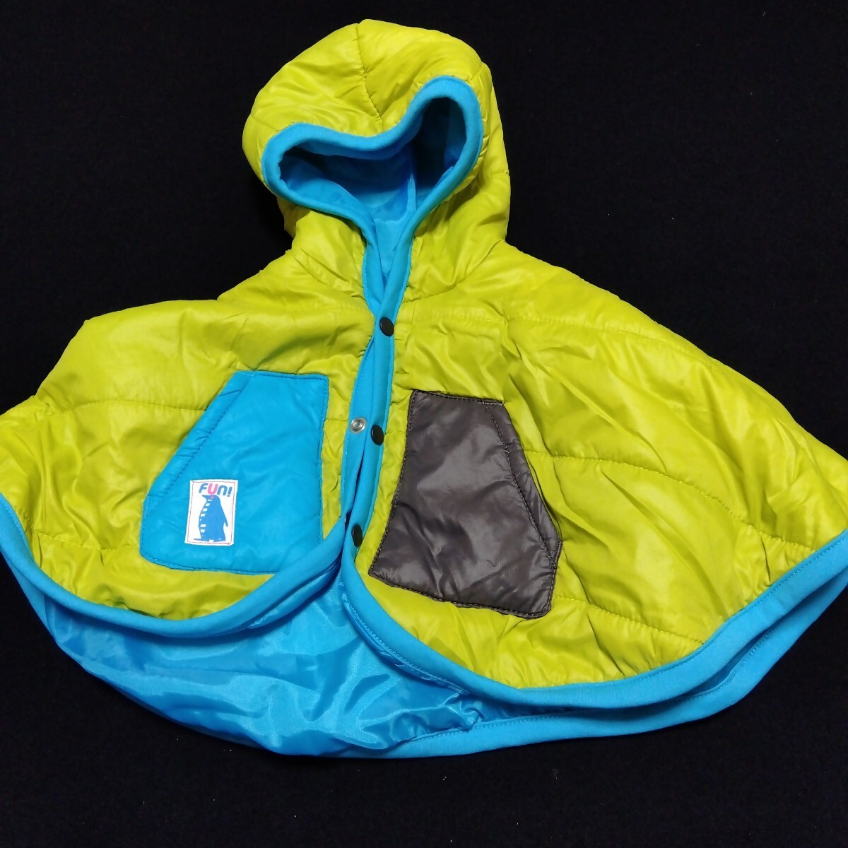 【送料無料】 ベビーポンチョ 60-70 60 70 ケープ ポンチョ 子供服 ベビー アウター キッズ 60-10