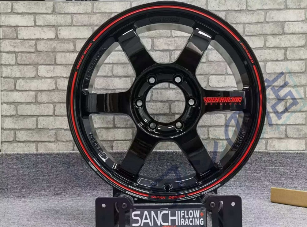 新品アルミホイール 18×8.0J 6×139.7（6穴139.7）ET30 中心孔106mm 4本 トヨタ 三菱 硬派SUV オフロード対応