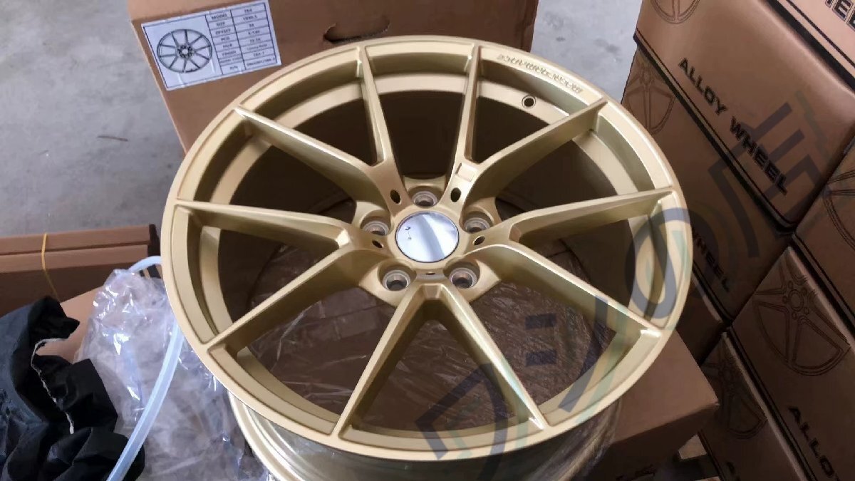 新品未使用 BMW 4 シリーズ / 5 シリーズ / M3/M4 改装用 19 インチ 8.5J/9.5J PCD5×120 高品質アルミホイール 4 本セット