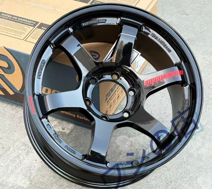 18 インチ 9.0J 6H139.7 ET0 ハブ 106.1 アルミホイール 4 本セット ハブリング付属 プラド FJ クルーザー ハイラックス GX 流用可