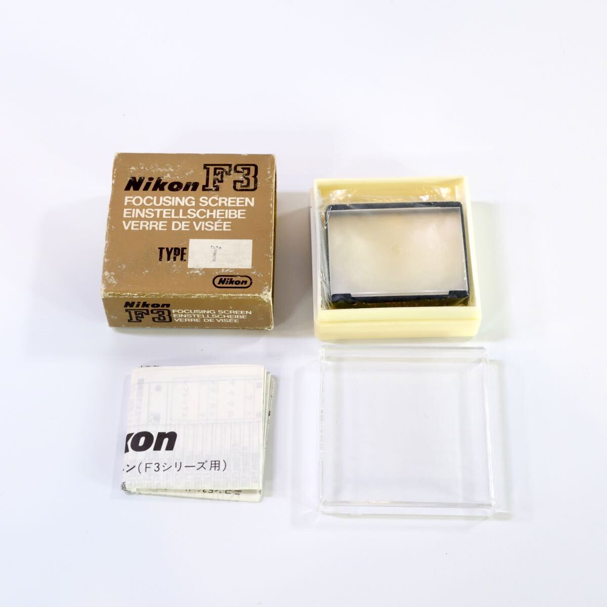 Nikon ニコン F3用 フォーカシングスクリーン Type T
