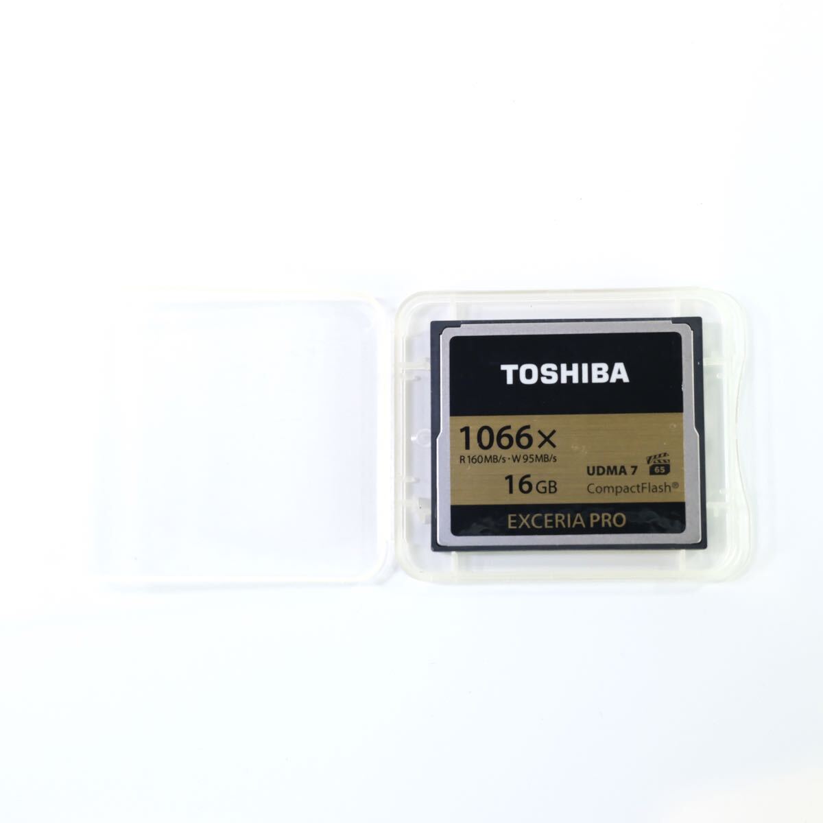 TOSHIBA 東芝 コンパクトフラッシュカード 16GB EXCERIA PRO 1066×