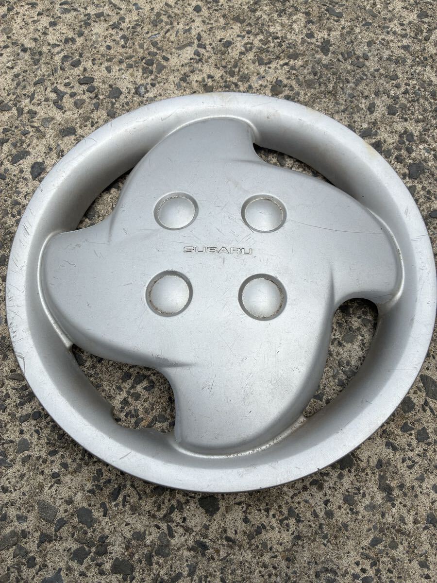 スバル純正12インチホイールキャップ　1枚