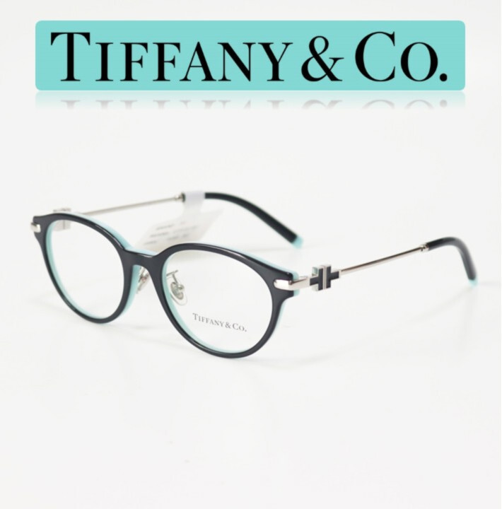 新品【TIFFANY&CO.ティファニー】フルリム ティファニーカラー メガネフレーム 眼鏡 v7693 プレゼントにも最適