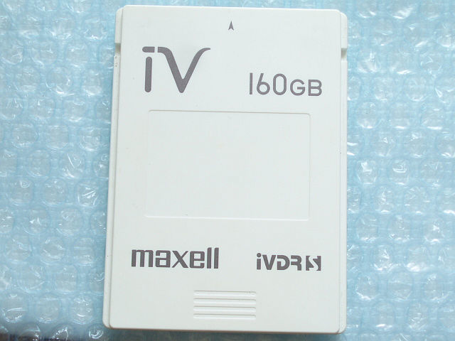 160G 【美品！送料安い！消費税無し！】 日立 Woooシリーズ対応 IVDR-S 160GB カセットハードディスク M-VDRS160G.B 【動作品】.