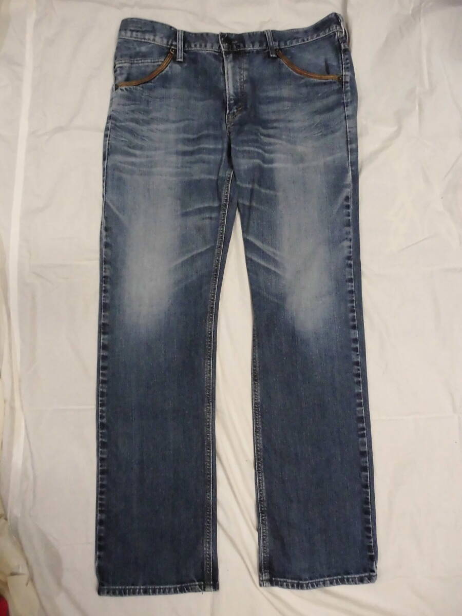 EDWIN　☆　BLUE TRIP　☆　BTD006　☆　36　☆　強ダメージ加工　☆　未使用品　☆