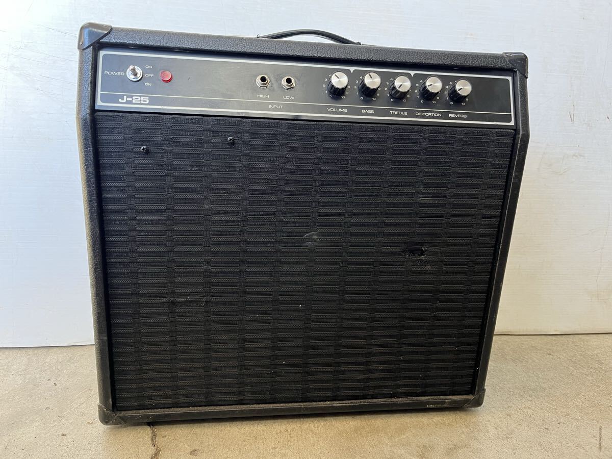 U013329 ヤマハ YAMAHA ギターアンプJ-25 出音確認済み　現状品　0218