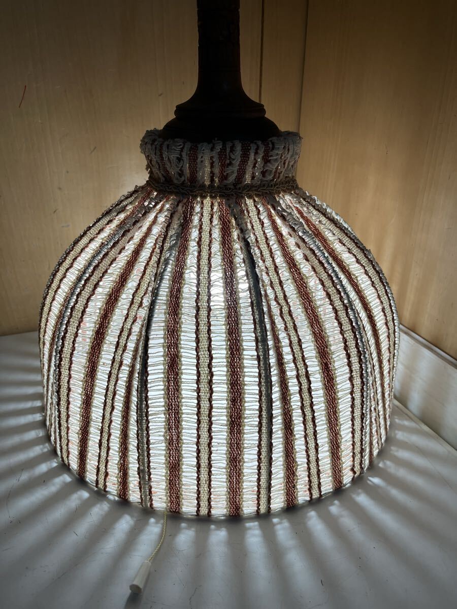 U013215 ヴィンテージ照明　ペンダントランプ　現状品　