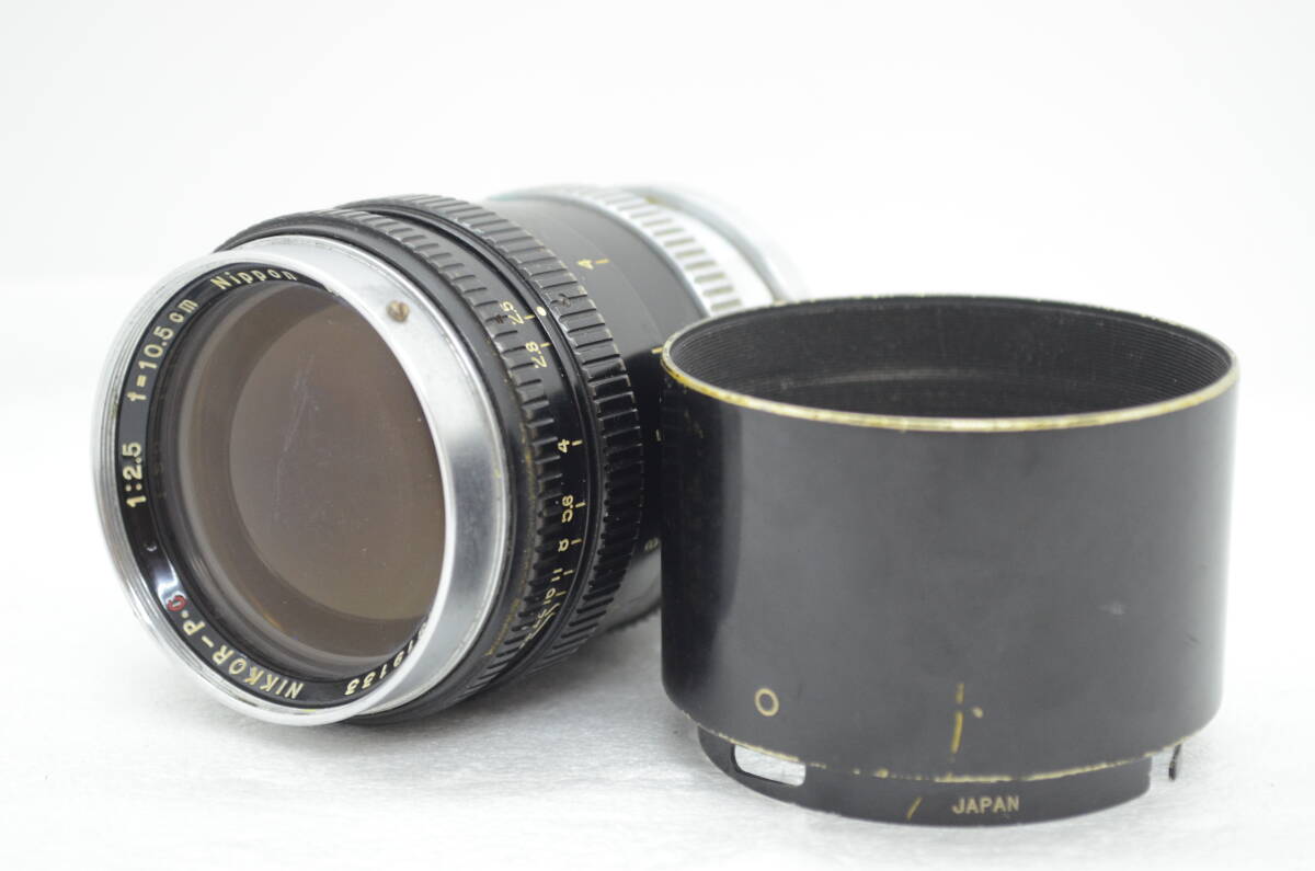 ★希少品★ニコン NIKON NIKKOR-P C 10.5cm 105mm F2.5 ブラック Sマウント