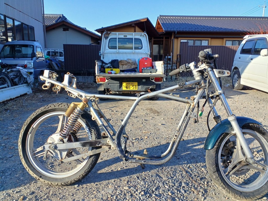 カワサキ　ＣＳ２５０　書類付きフレーム
