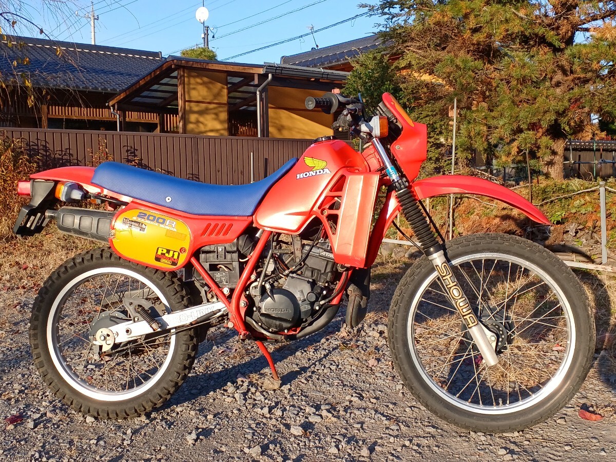 ホンダ　MTX200　整備ベース　書類あり