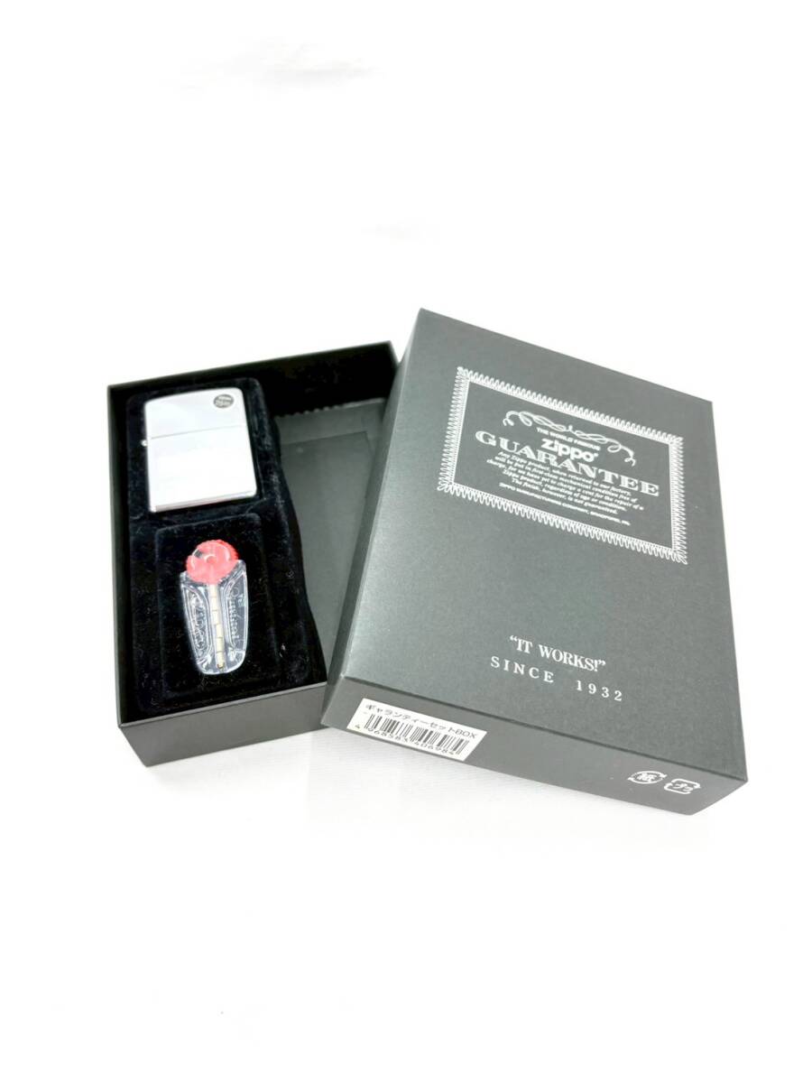 D8054*2.5　未使用　Zippo　ジッポ　 THE WHITE HOUSE　ギャランティーセットBOX　オイルライター　喫煙具　喫煙グッズ　箱付き
