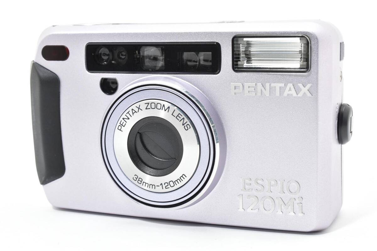 【良品】 PENTAX ペンタックス ESPIO 120Mi ラベンダー フィルムカメラ コンパクトカメラ 【動作確認済み】 #2755312