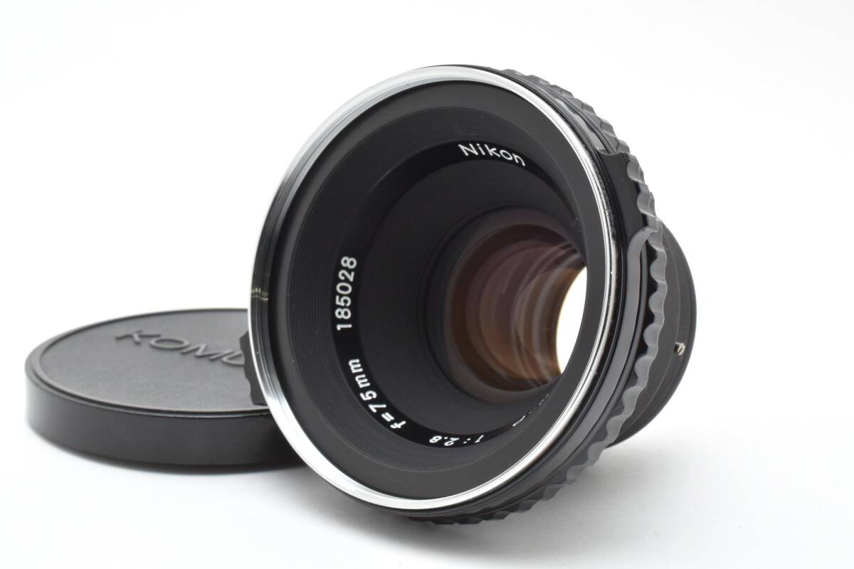 【並品】 ZENZA BRONICA ブロニカ Nikkor-P 75mm F2.8 【動作確認済み】 #2768877
