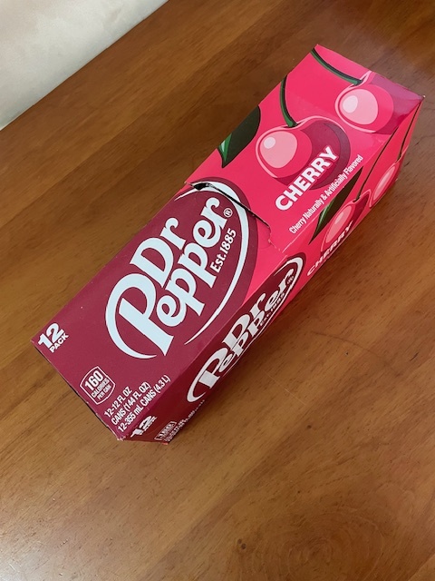 【国内未発売】米国版 アメリカ DR PEPPER CHERRY ドクターペッパー ドクペ ドクッペ チェリー味【未開封】