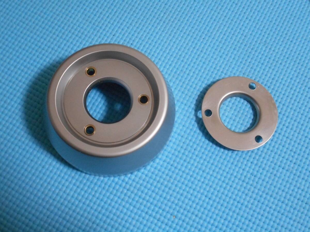 程度良　マジェスティー250，250C　5SJ　SG03J　純正マフラーエンドキャップ　プロテクター　銀色　レターパック(￥600)可　USED