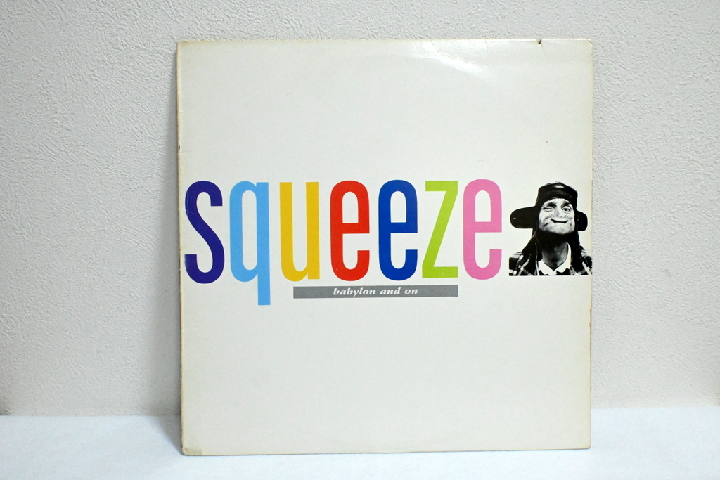 スクイーズ バビロンアンドオン アルバム US盤 LP Squeeze Babylon and On Album LP USA Pressing
