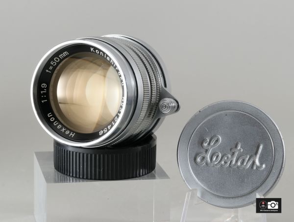 希少 良品 Konishiroku Hexanon 50mm F/1.9 ライカＬ３９レンズ整備済