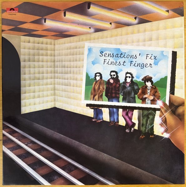 ●SENSATIONS' FIX / Finest Finger - 超音波洗浄済 - (4th/伊産Prog/Electronic ) ※伊盤LP/Orig/ほぼ美品【POLYDOR 2448 048】1976年発売